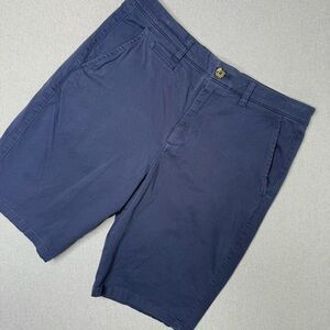 Johnnie-O Dark Blue Chino Shorts Size 33
